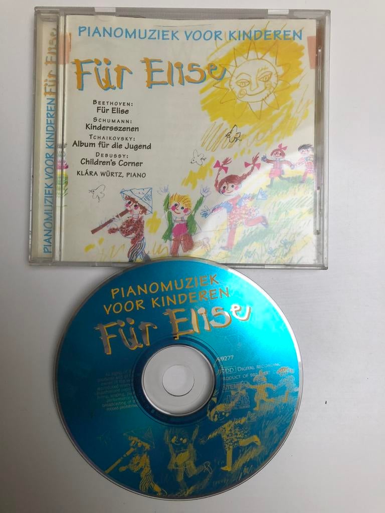 CD piano muziek voor kinderen : Für Elise, Ophalen of Verzenden, Gebruikt, Muziek