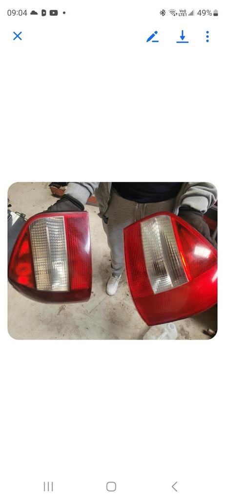 Feux arrière Audi A3 de 2002, Autos : Pièces & Accessoires, Enlèvement, Audi