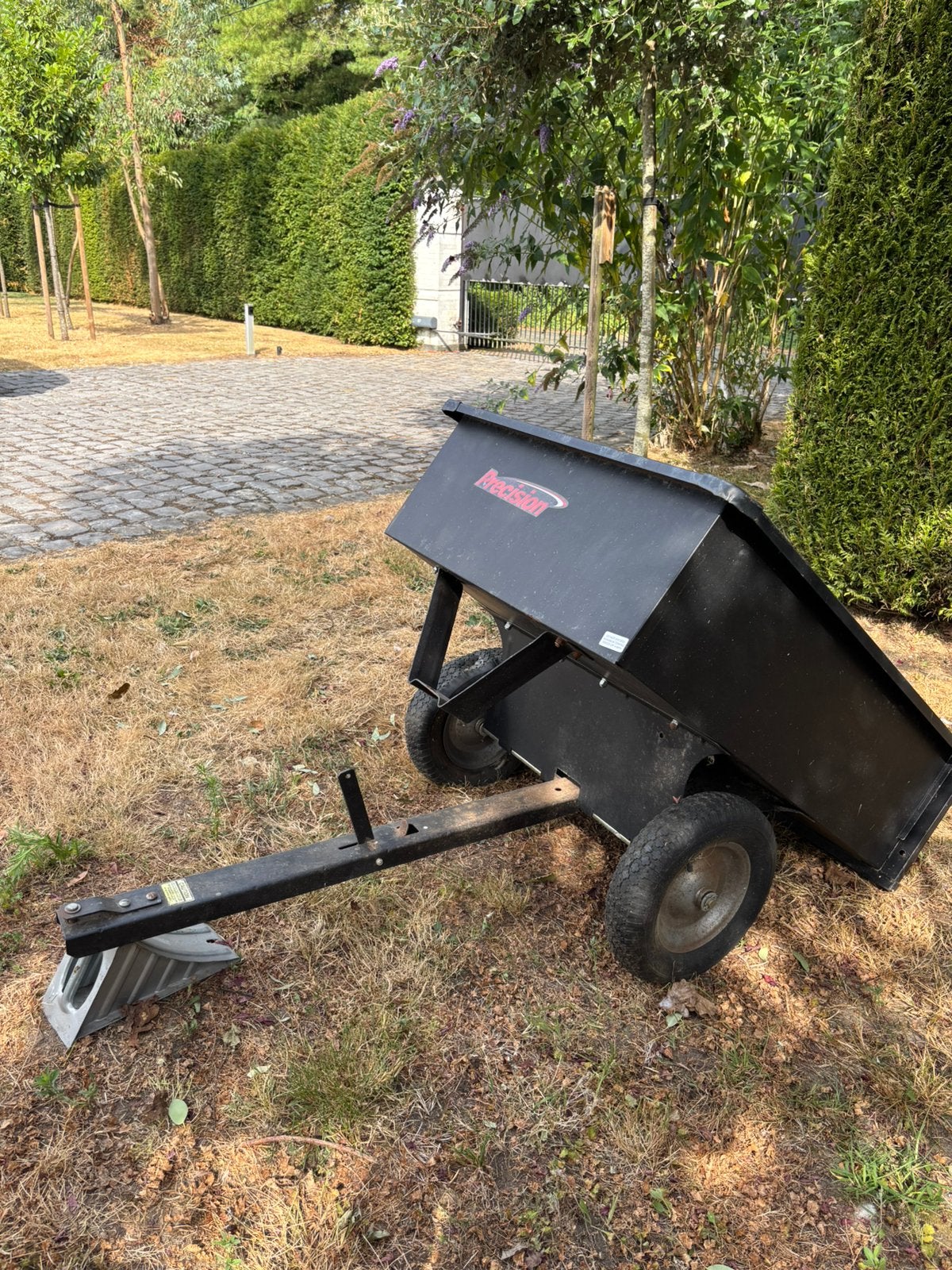 Kantelbare aanhanger en afneembare achterklep, Tuin en Terras, Zitmaaiers, Gebruikt, Ophalen
