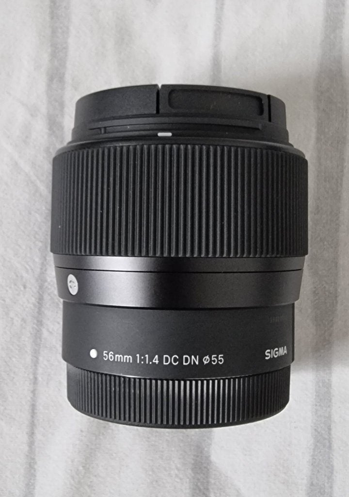 Sigma lens 56mm F1.4 DC DN, Ophalen, Sigma, 56 mm, Zo goed als nieuw