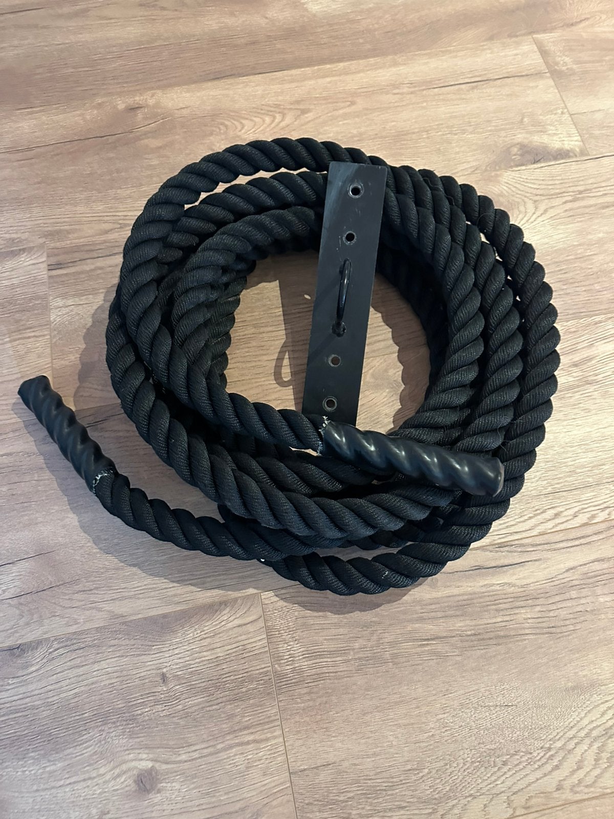 Battle Rope fitness touw + bevestiging, Sport en Fitness, Ophalen of Verzenden, Zo goed als nieuw, Battle rope