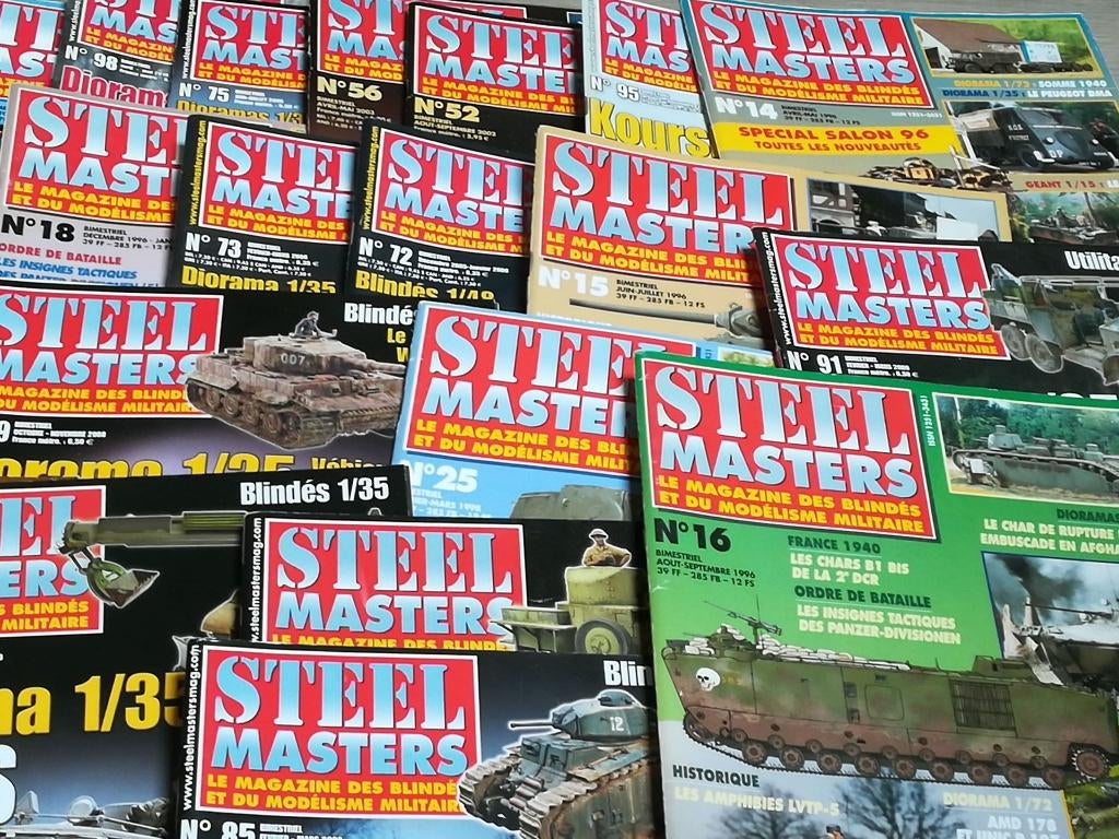 Steel Masters., Hobby & Loisirs créatifs, Modélisme | Voitures & Véhicules, Enlèvement ou Envoi