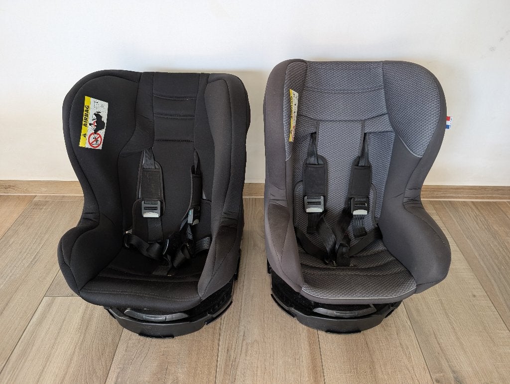 2x sièges auto Nania Revo pivotants 0–18 kg, Autres marques, Ceinture de sécurité, 0 à 18 kg, Protection latérale