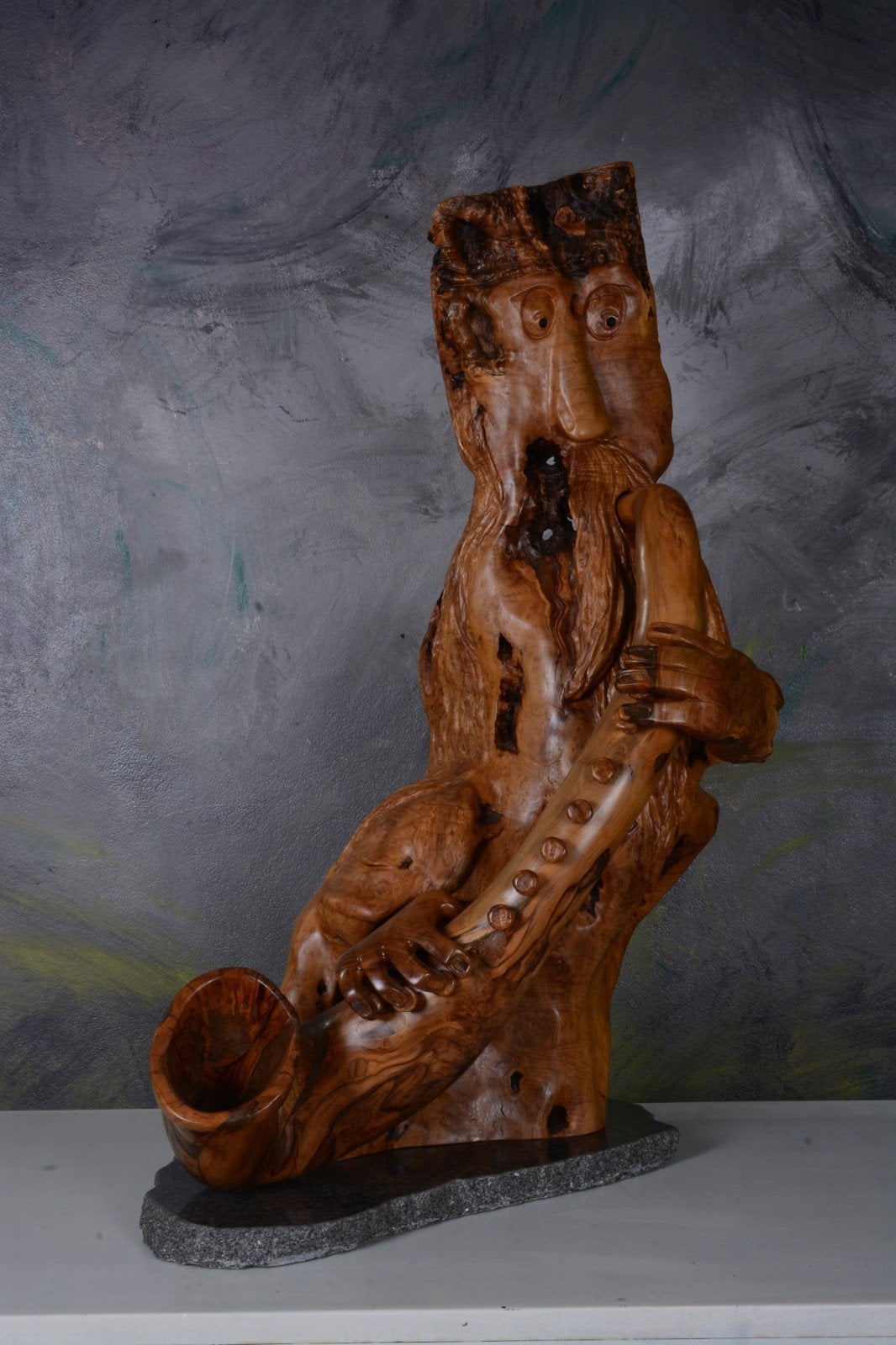 abstracte saxofoon, Ophalen, Beeld