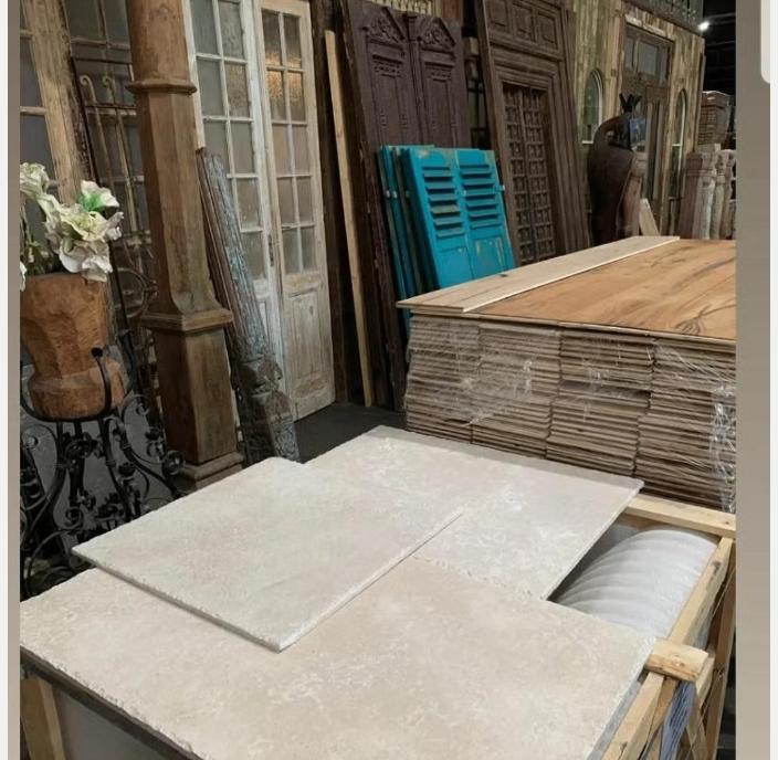 CARRELAGE EN PIERRE NATURELLE BOURGOGNE DALLEN, 150m2, Enlèvement