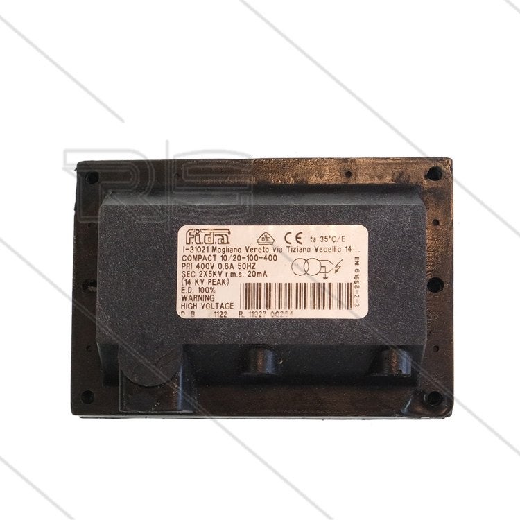 FIDA Brandertrafo 2x5kV Compact 400V, Verzenden