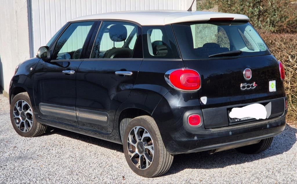 Fiat 500L CNG BENZ 1prop clima 2017.180mkm 4400€, Cuir, Euro 6, Boîte manuelle, 5 portes