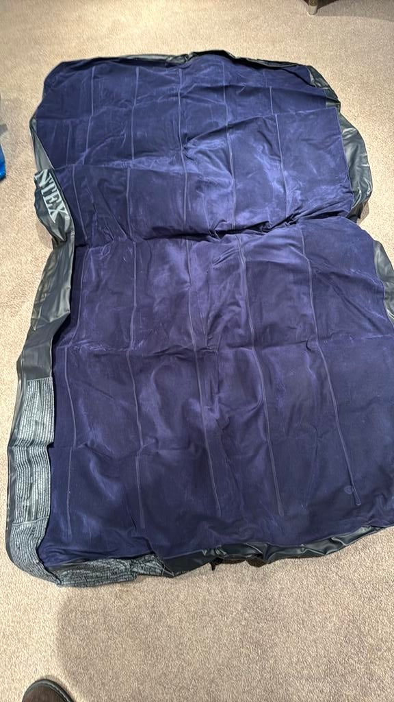 Grond matras opblaasbare, Caravanes & Camping, Matelas pneumatiques, Enlèvement, Utilisé, 2 personnes