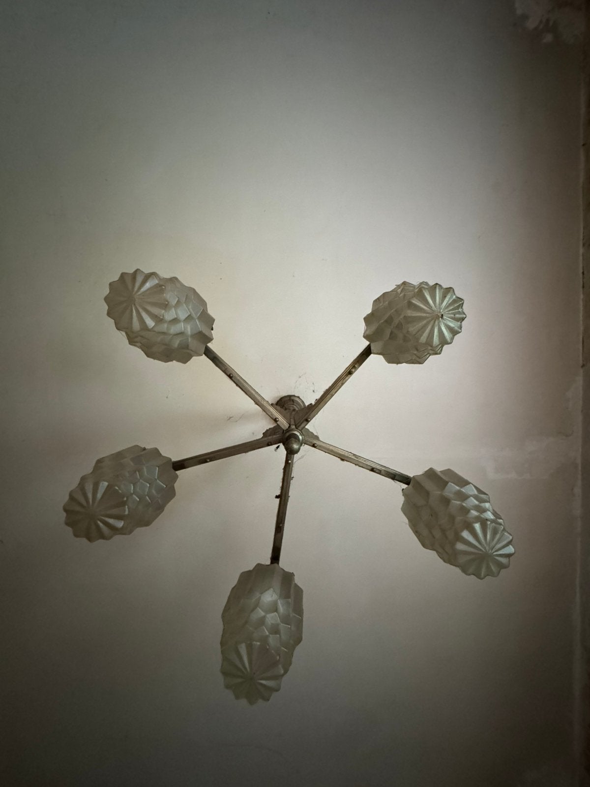 PLAFONDLAMP ART DECO 💡, Ophalen, Zo goed als nieuw