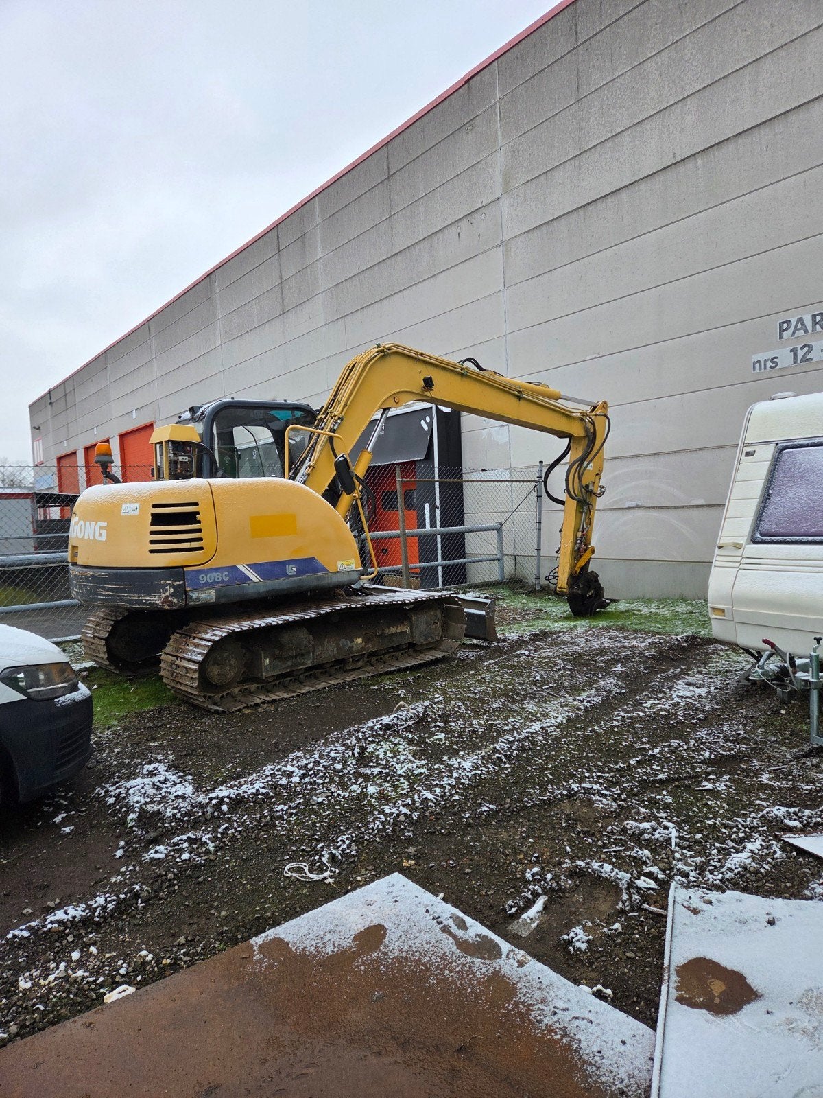 graafmachine liu gong, Enlèvement ou Envoi, Excavatrice