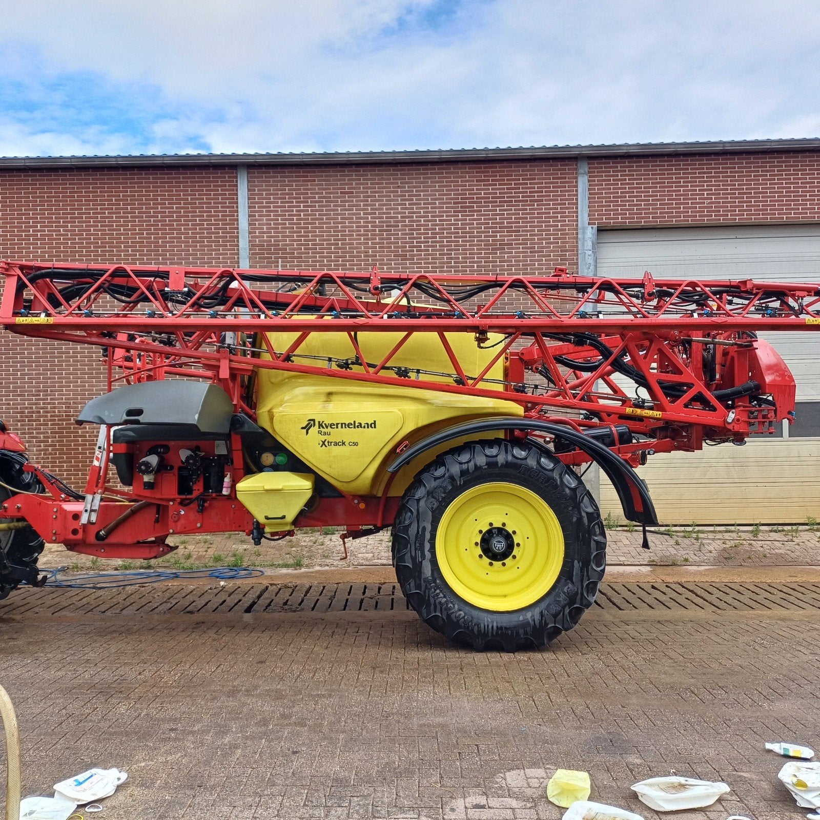Kverneland ixtrack c50, Articles professionnels, Enlèvement