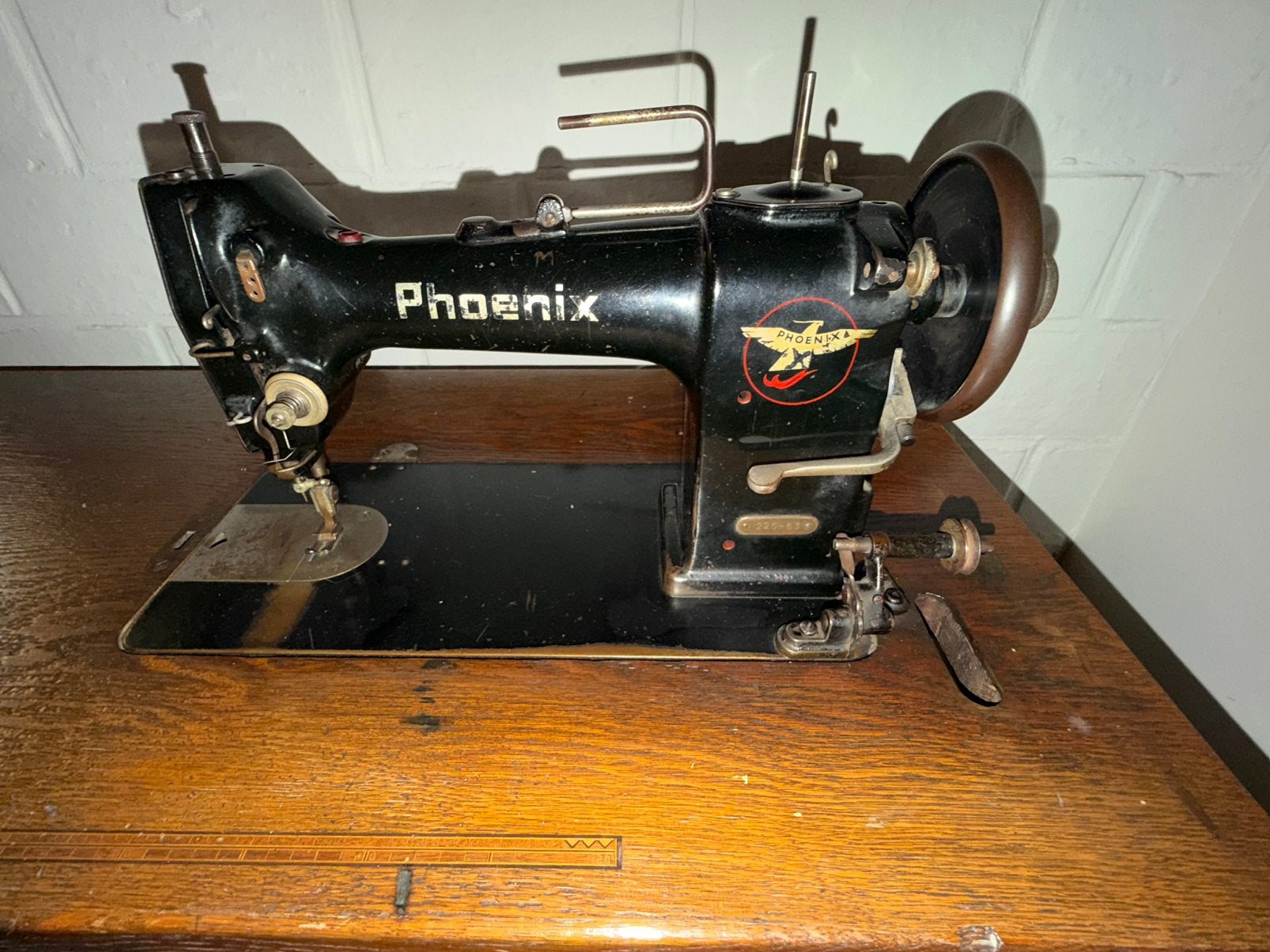 Antieke werkende Phoenix trapnaaimachine  Model 28/29, Antiek en Kunst, Antiek | Naaimachines, Ophalen