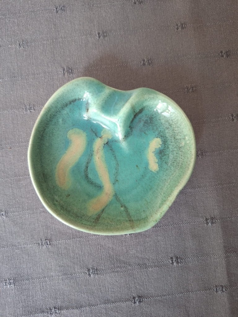 Cendrier Vide-poche Vintage Strehla Keramik 558 - Neuf, Antiquités & Art, Enlèvement ou Envoi