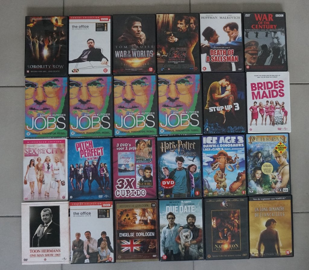 Lot DVD's (zie foto's), Cd's en Dvd's, Alle leeftijden, Ophalen, Gebruikt, Nederlands