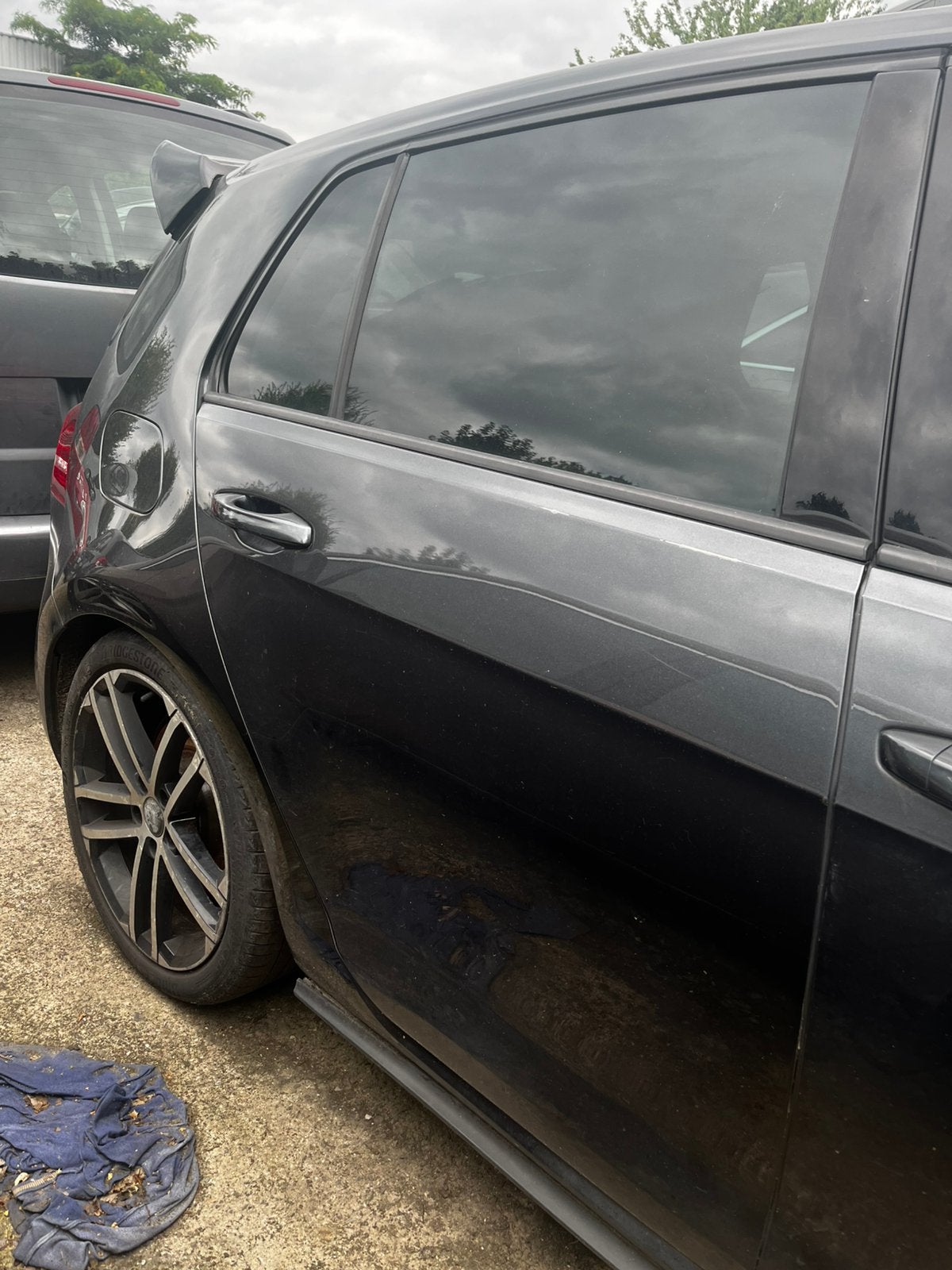 PORTE ARRIÈRE DROITE VOLKSWAGEN GOLF VII 7 (AUA), Enlèvement, Utilisé, Volkswagen
