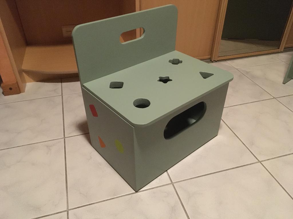 Houten speelgoedkoffer, Kinderen en Baby's, Ophalen, Nieuw, Overige typen