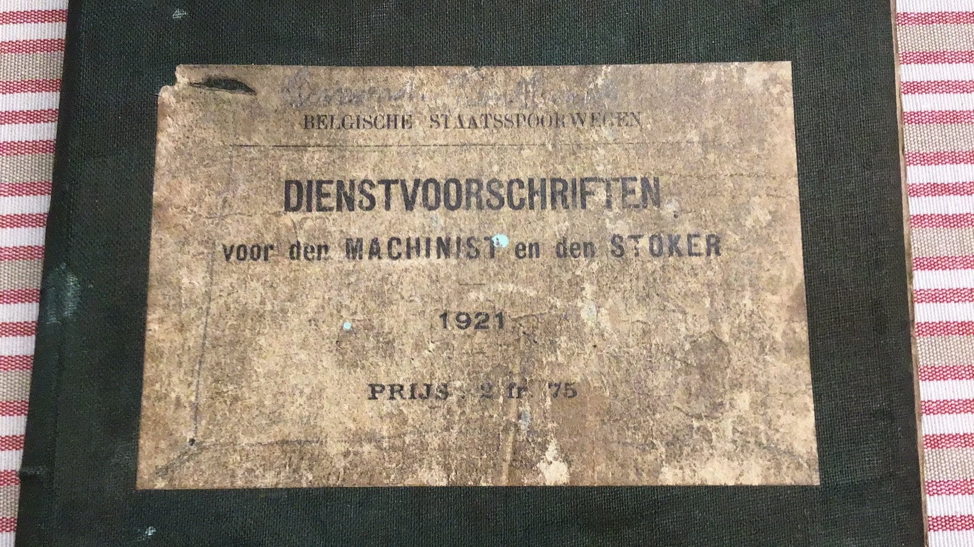 Dienstvoorschriften voor den machinist en den stoker, Ophalen of Verzenden