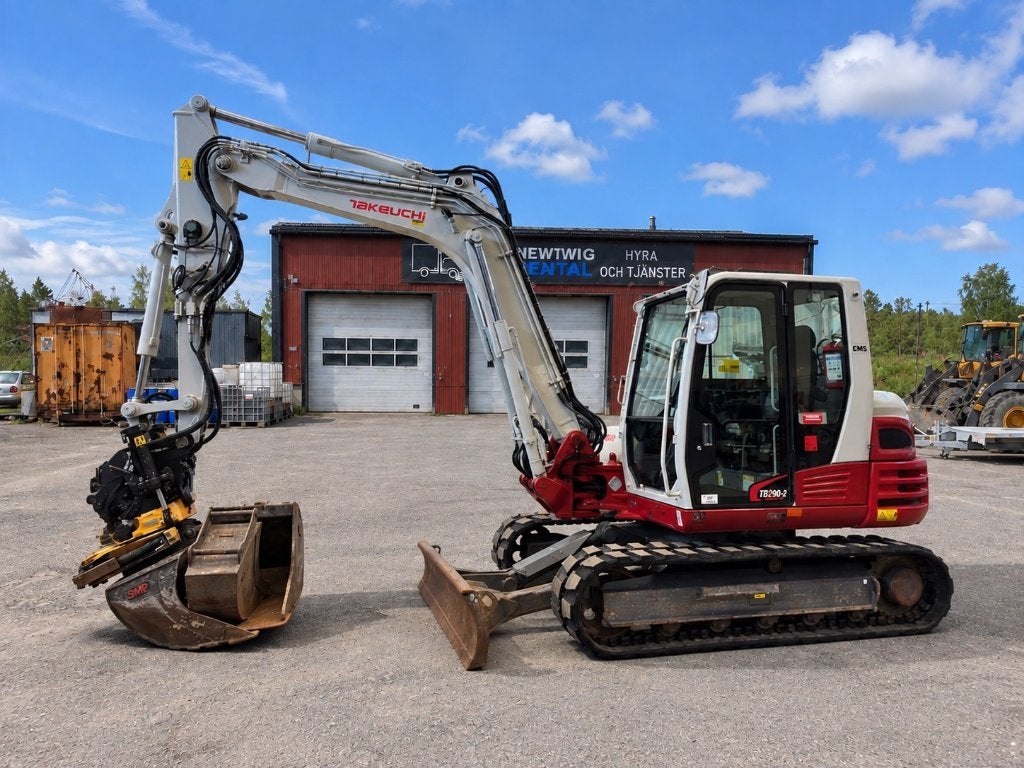 Minigraver Mini Graafmachine Mini Pelle Takeuchi TB290-2, Ophalen of Verzenden, Graafmachine