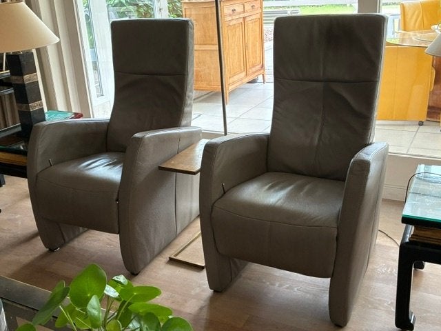 2 fauteuils relax manuels, Moins de 75 cm, Moins de 150 cm, Enlèvement, Une personne