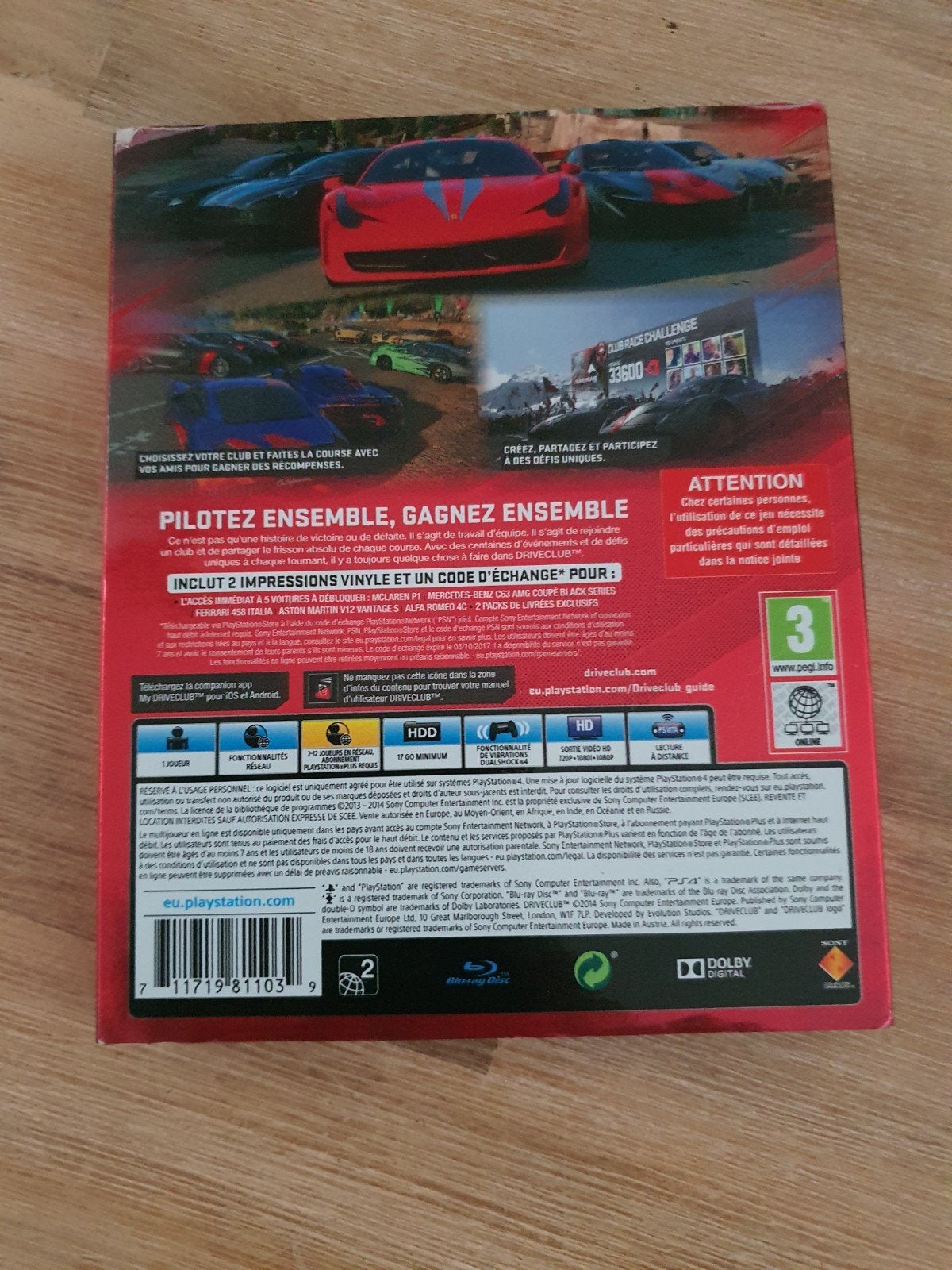 ps4 driveclub special editie, Games en Spelcomputers, Ophalen