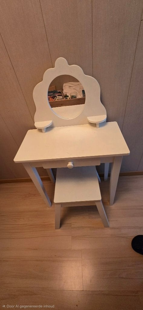 Kinder make up tafel, Huis en Inrichting, Tafels | Kaptafels, Ophalen, Gebruikt