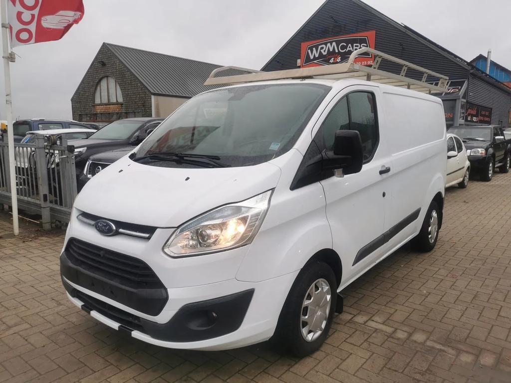 Ford Transit Custom (bj 2017), Stof, Gebruikt, Zwart, 4 cilinders