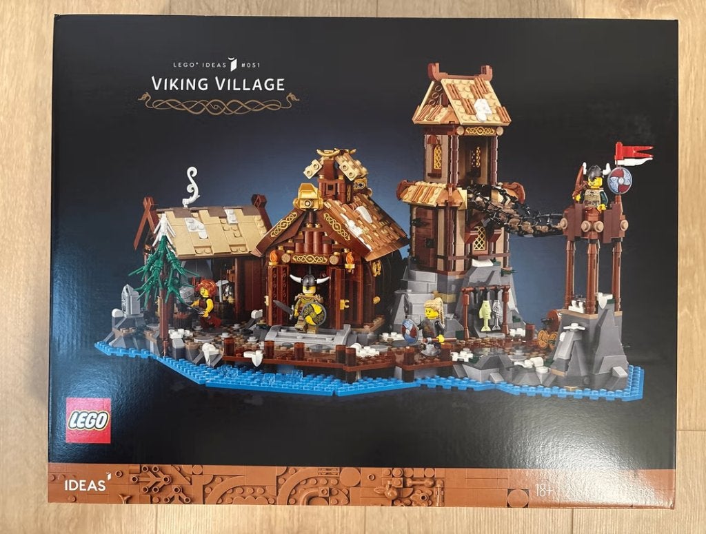 LEGO Ideas 21343 Vikingdorp, Ophalen, Compleet, Lego, Nieuw