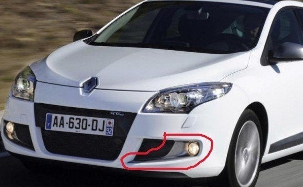 Renault Megane 3 Gt Line Mistlampkap 261A38712R 2009 - 2013, Neuf, Enlèvement ou Envoi, Renault, Onbekend, EU
