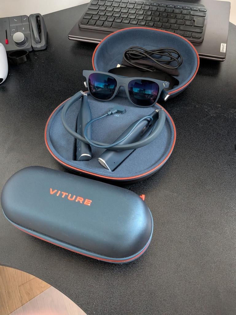 Viture One XR Bril — Compleet Cloud Pack met neckband, Ophalen of Verzenden