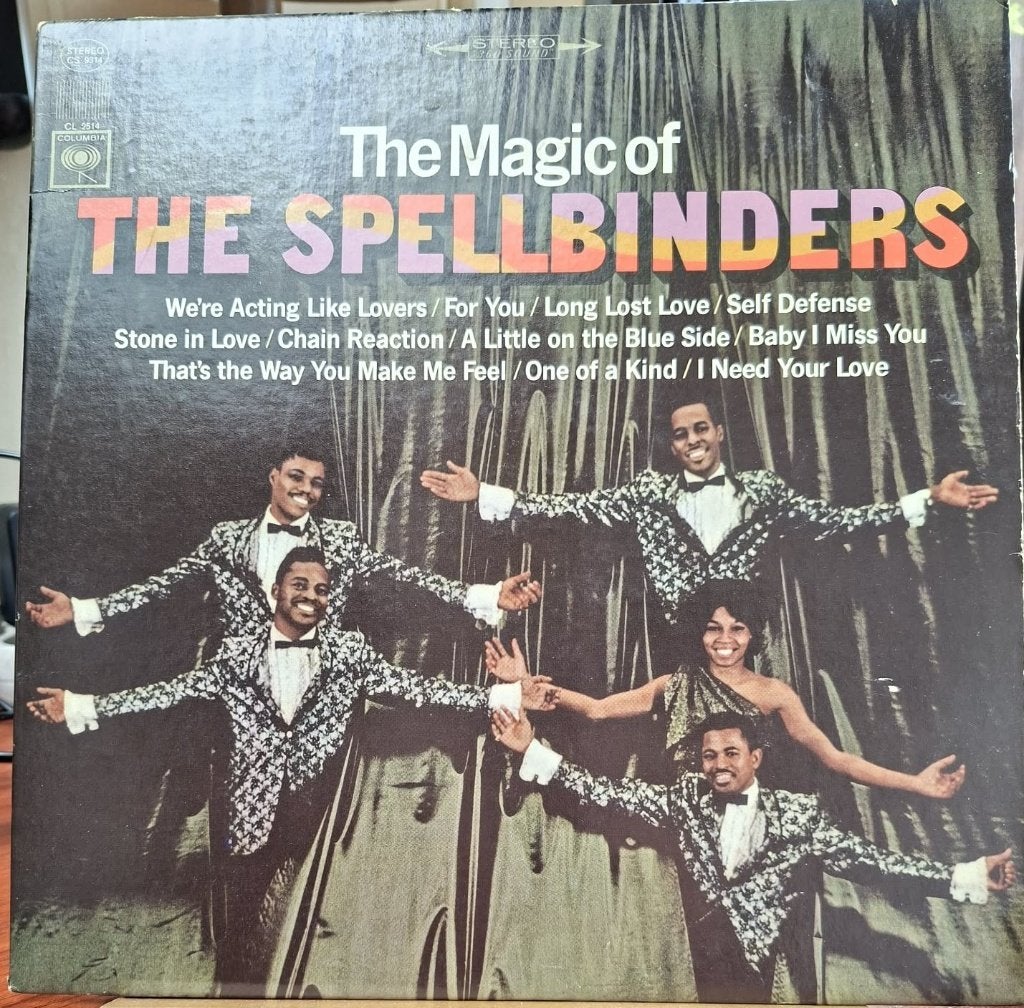 Popcorn Groove/The Spellblinders - De magie van, Cd's en Dvd's, Vinyl | R&B en Soul, LP, Gebruikt, Beschermende buitenhoes, Ophalen of Verzenden