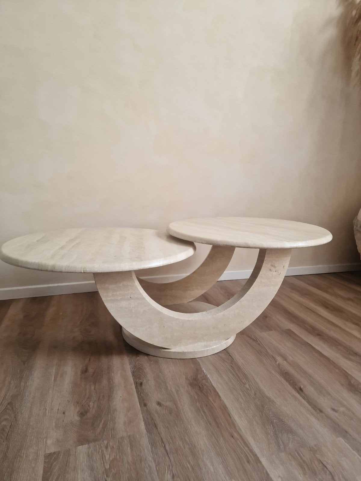 Unieke Traventin salontafel, Ophalen