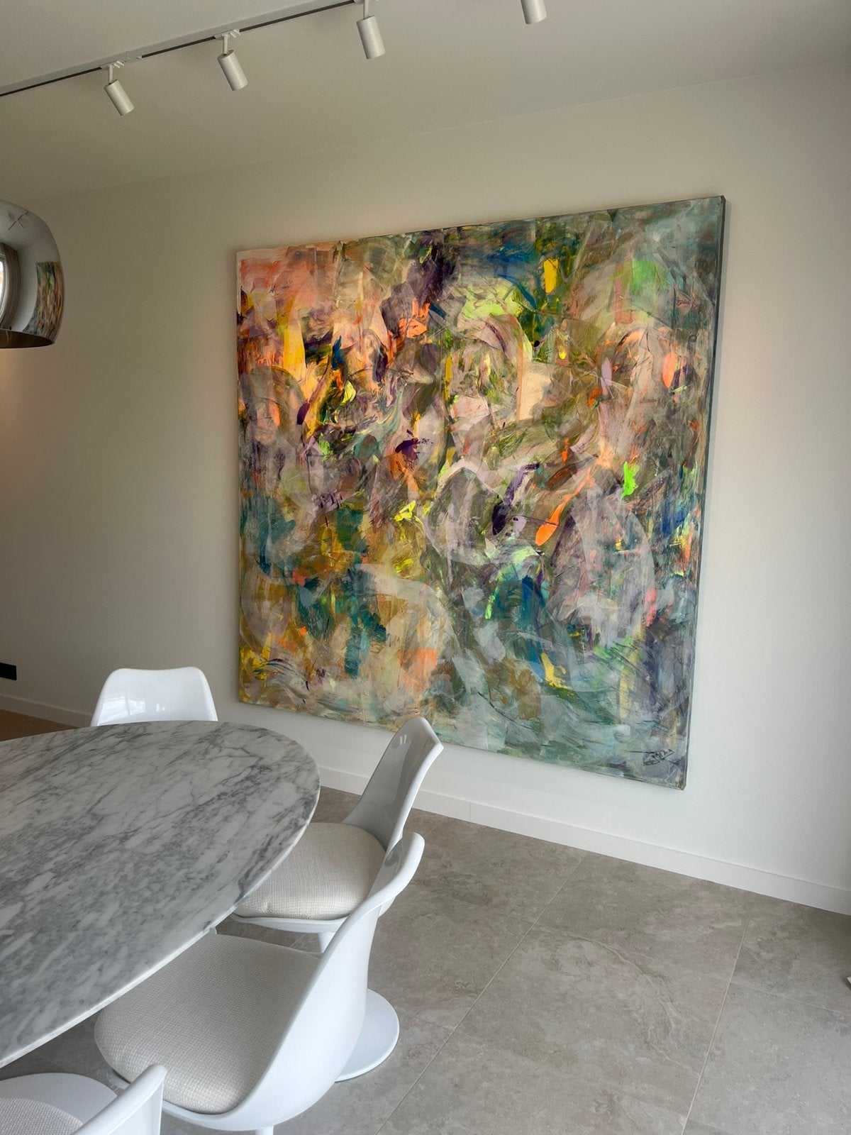 Kunstwerken handgeschilderd, Ophalen