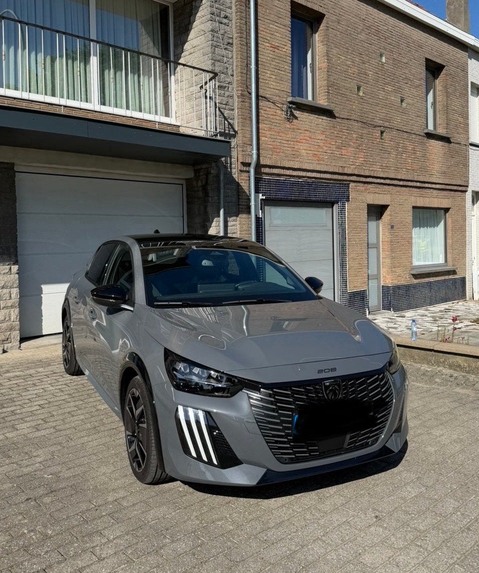 Peugeot 208, Auto's, Bedrijf, 5 deurs, Hybride Elektrisch/Benzine, Zilver of Grijs