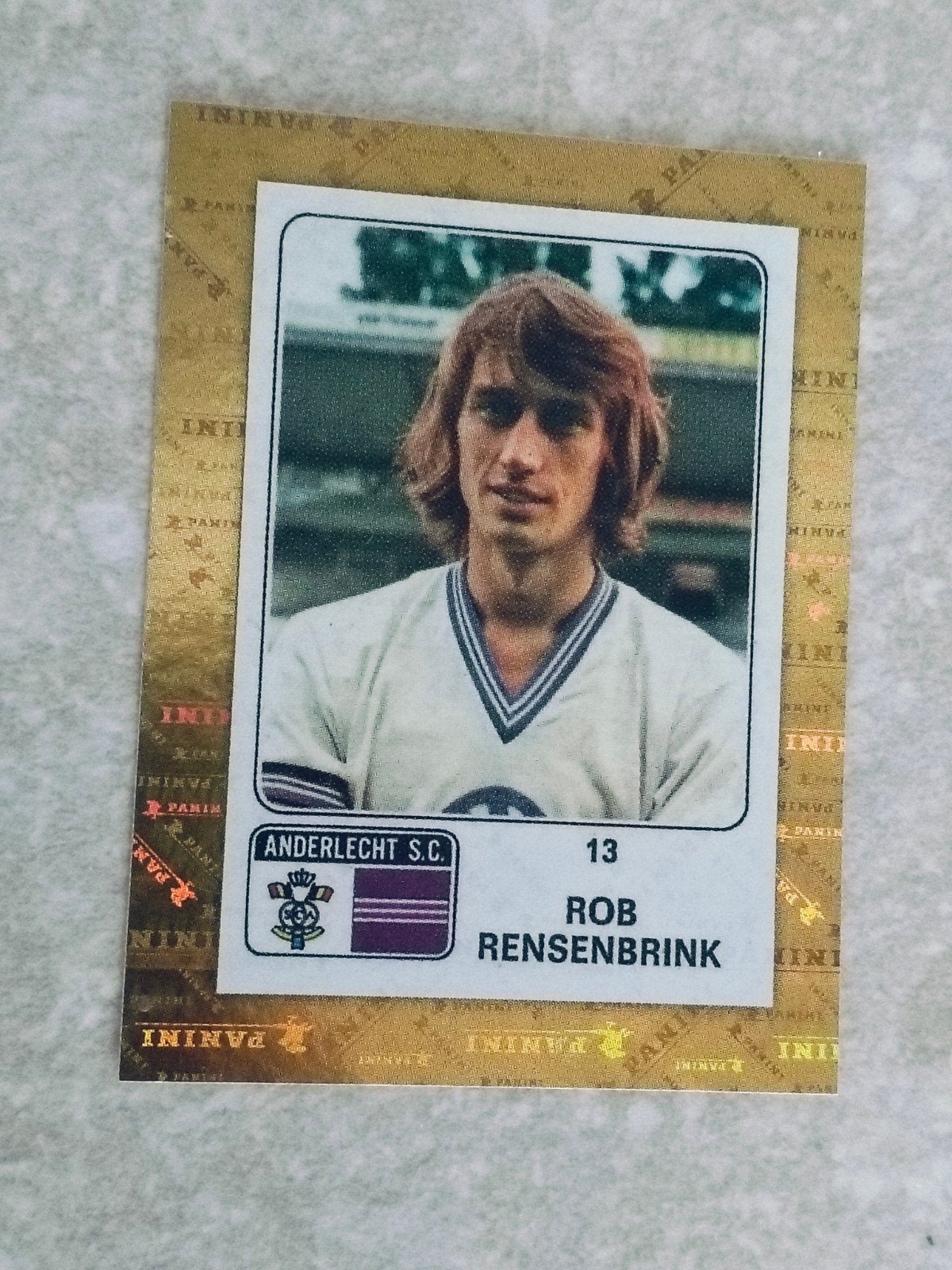 Panini sticker pro league 2021-2022 Rensenbrink Anderlecht, Enlèvement ou Envoi, Autocollant