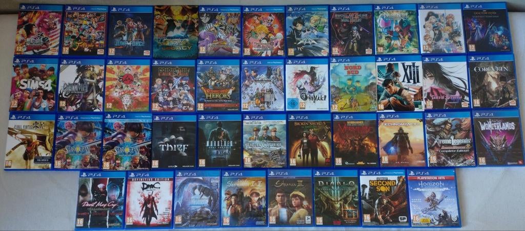 Liste de Jeux Playstation 4/5, Games en Spelcomputers, Ophalen