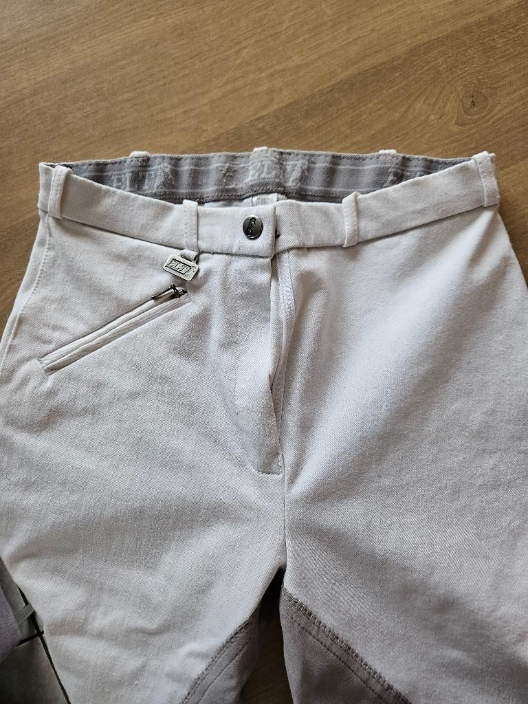 Paardrijbroek wit maat 34, Dieren en Toebehoren, Ophalen of Verzenden, Zo goed als nieuw, Onderkleding