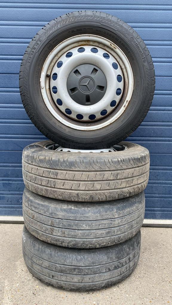 Mercedes-Benz Vito Viano velgen 205-65-16 5x112 - Set 20.71, Auto-onderdelen, Banden en Velgen, -, Banden en Velgen, -, Zomerbanden