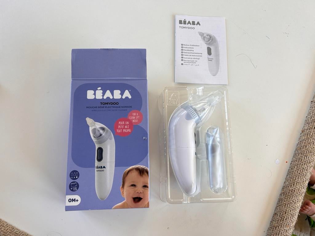 NIEUW - Elektrische neusreiniger Tomydoo Béaba, Kinderen en Baby's, Overige merken, Overige typen, Nieuw, Ophalen of Verzenden