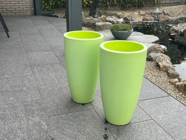 Bloempotten, Tuin en Terras, Bloempotten, Kunststof, Gebruikt, Rond, Tuin