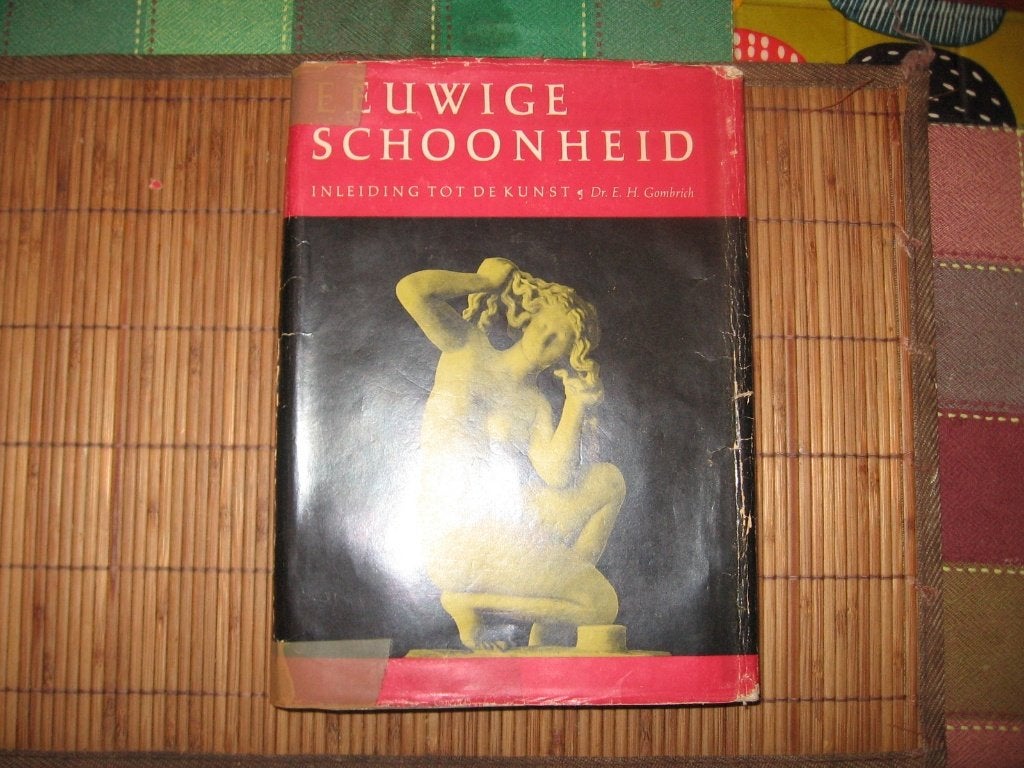 antiek boek eeuwige schoonheid combrich, Boeken, Ophalen, Gelezen, Beeldhouwkunst