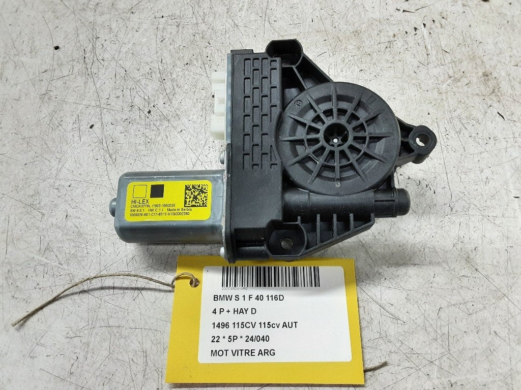 MOTOR RAAMMECHANIEK LINKS ACHTER 1 serie (F40) (1060026861), Gebruikt, Mevr. I. Hauben, BMW, Rue de l'Espoir 34 34
4030  GRIVEGNÉE, BE