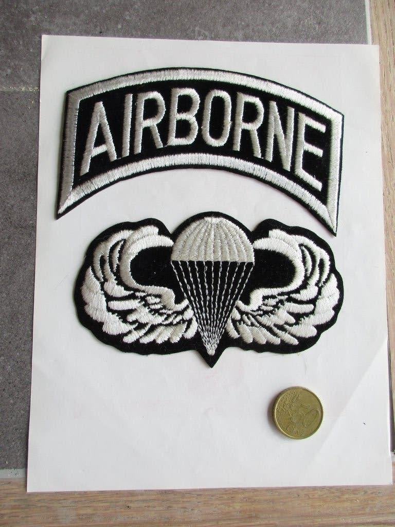 2 US patches, Ophalen of Verzenden