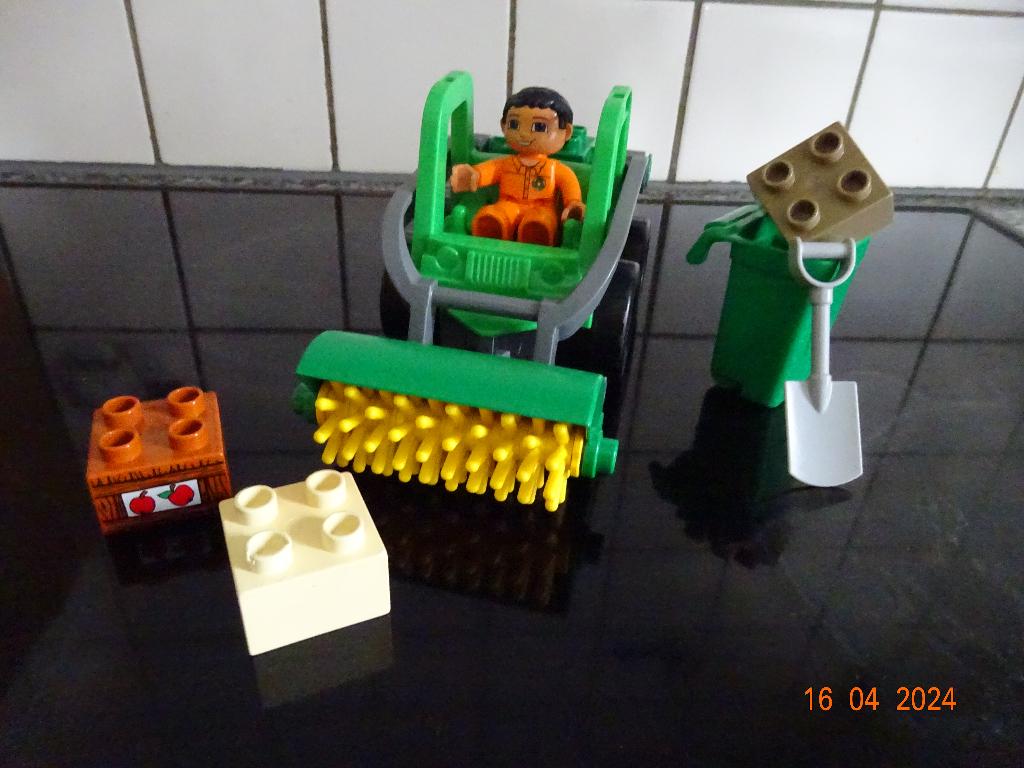 LEGO Duplo Ville Veegmachine - 4978*PRIMA STAAT*, Ophalen of Verzenden, Duplo