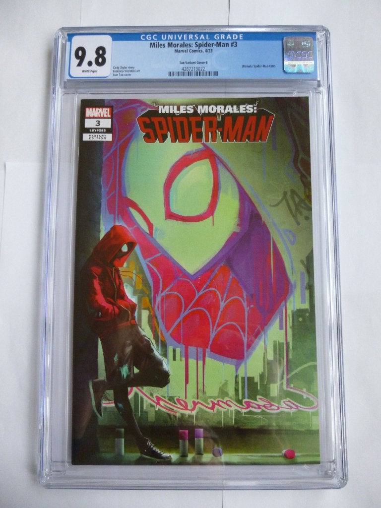MARVEL"MILES MORALES SPIDERMAN 3"CGC9.8 GRADED UIT 2023, Livres, BD | Comics, Neuf, Comics, Amérique, Enlèvement ou Envoi