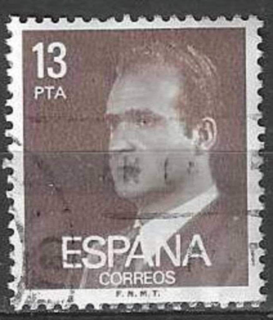 Spanje 1981 - Yvert 2233 - Koning Juan Carlos I - 13 p. (ST), Postzegels en Munten, Verzenden, Gestempeld