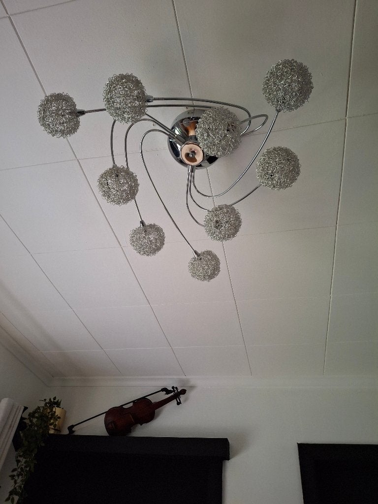 lustre, Enlèvement, Comme neuf, Métal, Moderne