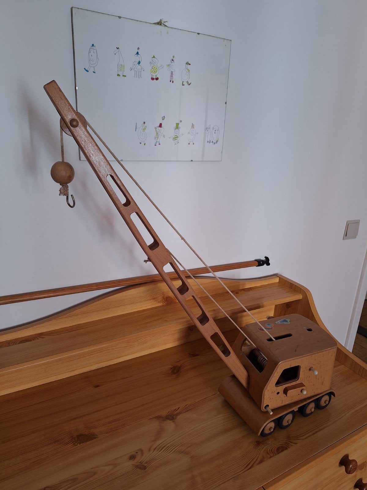 houten kraan, Kinderen en Baby's, Ophalen, Gebruikt, Overige typen