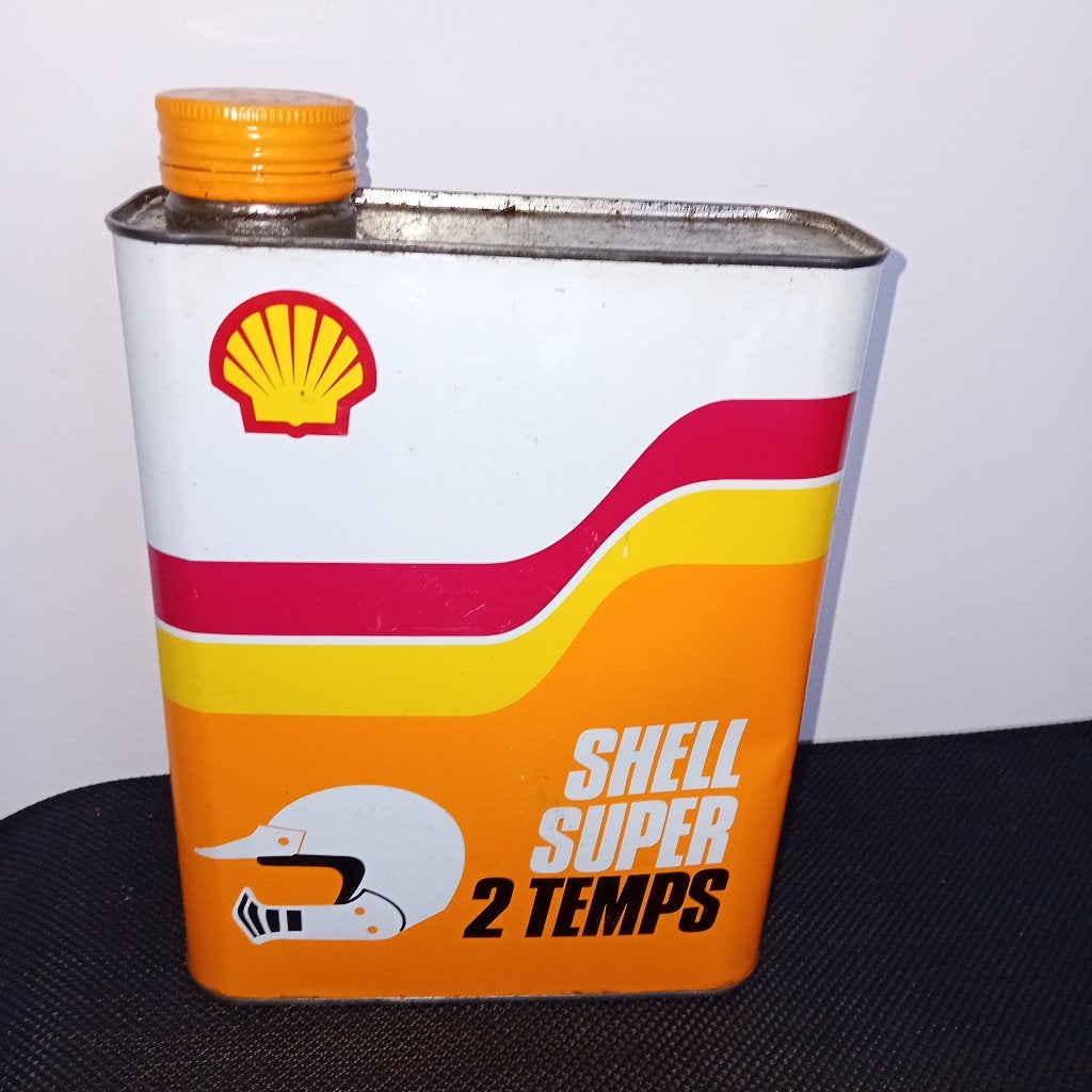 bidon d'huile SHELL Super 2 temps vintage, Enlèvement ou Envoi, Comme neuf