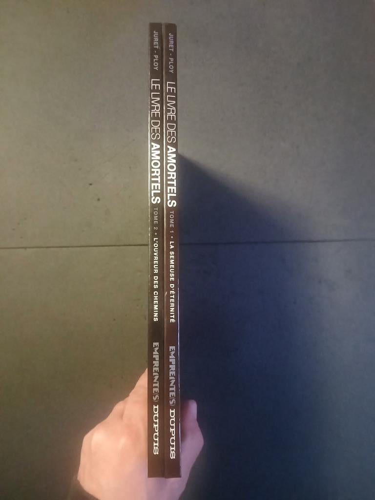 Lot de 2 bd le livre des amortels 1 et 2,EO, Boeken, Stripverhalen, Ophalen of Verzenden