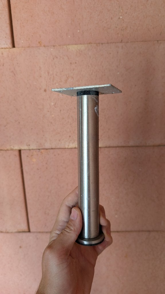 Ikea capita poten (12 stuks), Autres types, Métal, Enlèvement, Utilisé